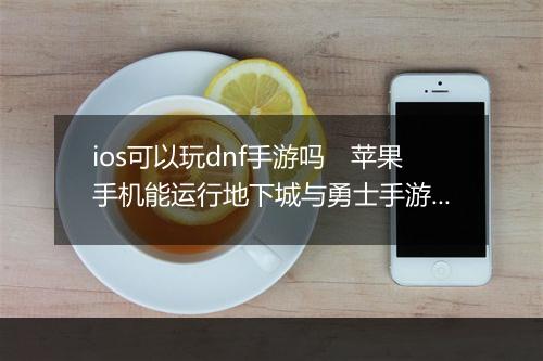 ios可以玩dnf手游吗　苹果手机能运行地下城与勇士手游吗