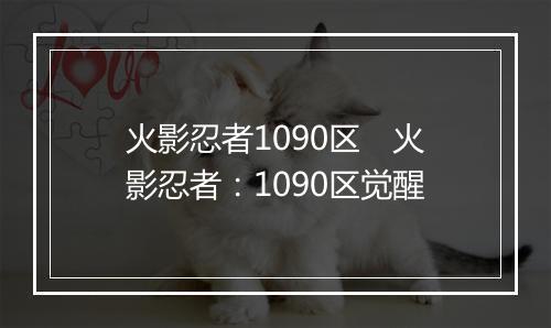 火影忍者1090区 火影忍者:1090区觉醒