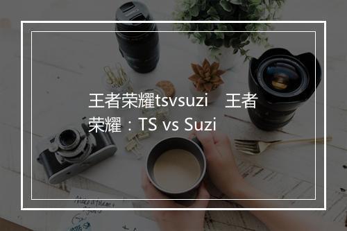 王者荣耀tsvsuzi 王者荣耀:TS vs Suzi